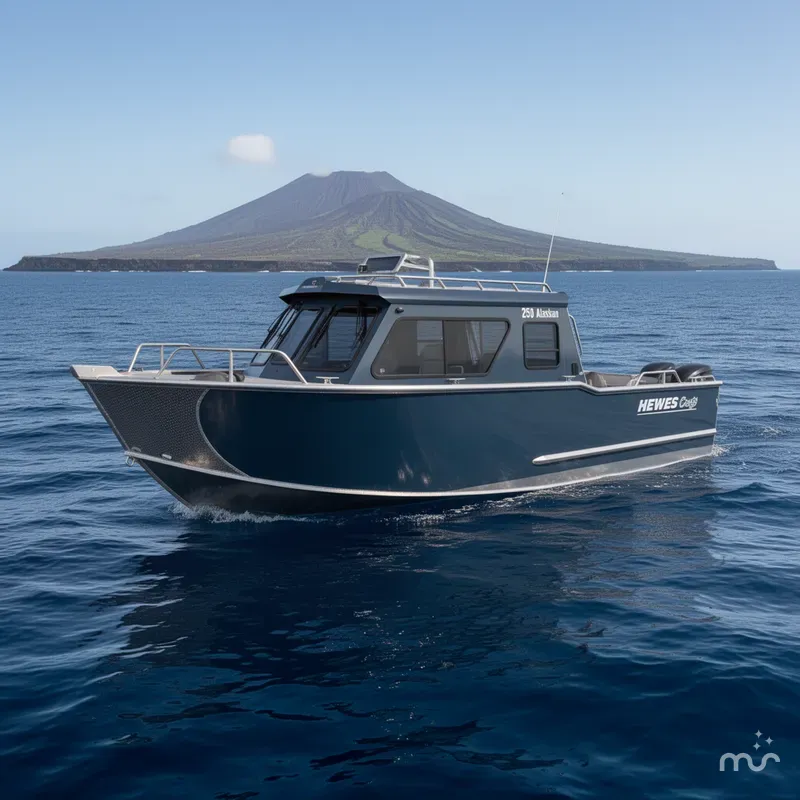 Slide: The Image of Hewescraft 250 Alaskan 2026 - 2