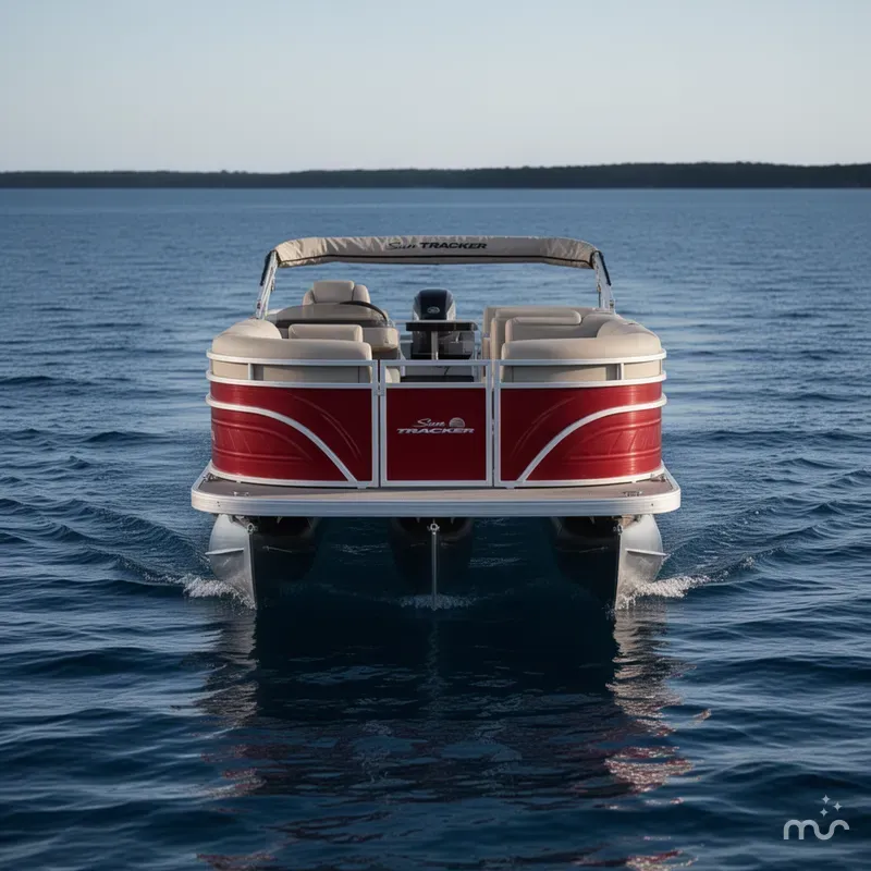 Slide: The Image of Sun Tracker Party Barge 20 DLX 2024 - 2