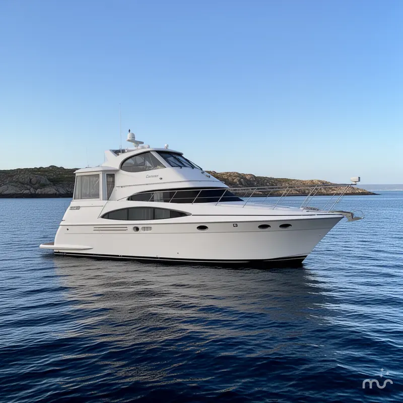 Slide: The Image of Carver Yachts 506 Motor Yacht 2001 - 2