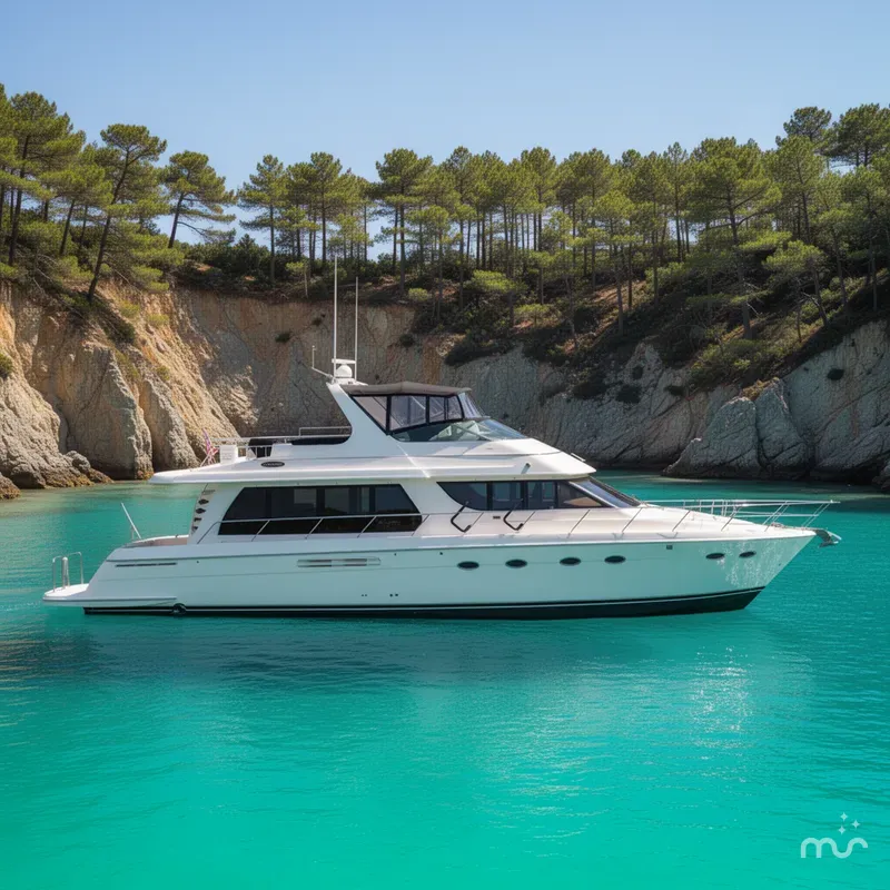 Slide: The Image of Carver Yachts 560 Voyager 2005 - 2
