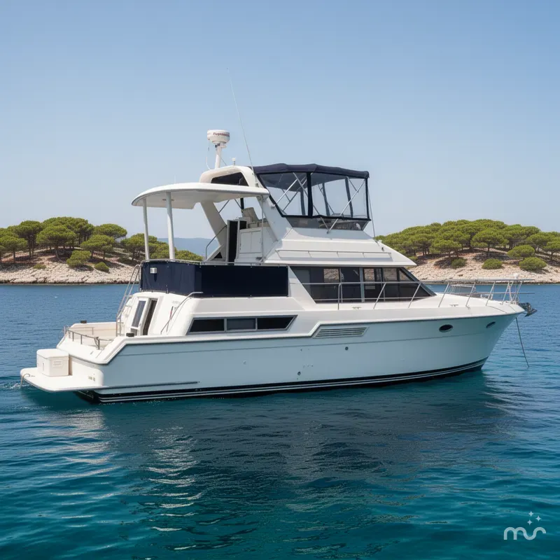 The Image of Carver Yachts 430 Cockpit Motor Yacht 1994 - 0