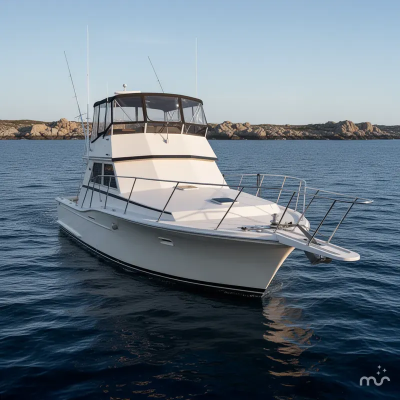 Slide: The Image of Viking 44 Motor Yacht 1987 - 2
