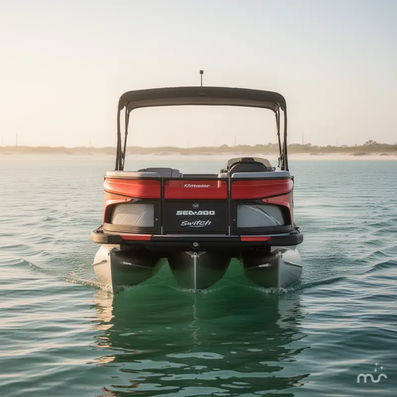 Slide: The Image of Sea-Doo Switch® Cruise 21 - 170 hp Galvanized 2024 - 2