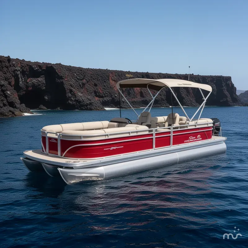 The Image of Sun Tracker Party Barge 24 DLX 2024 - 0