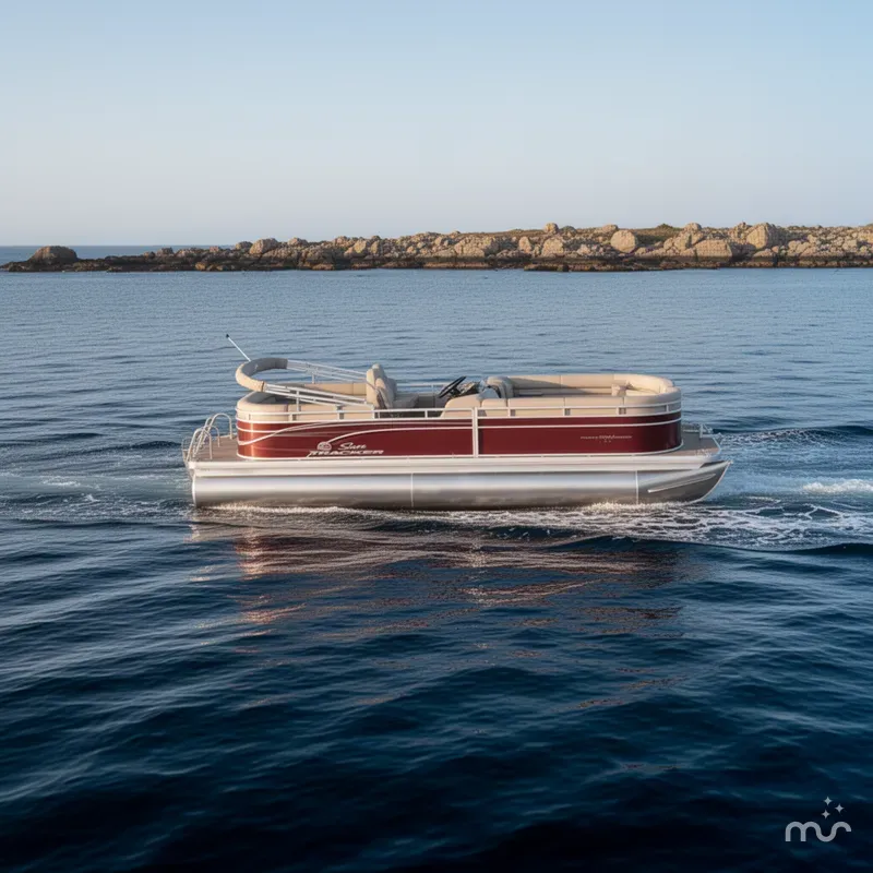 Slide: The Image of Sun Tracker Party Barge 24 DLX 2024 - 4
