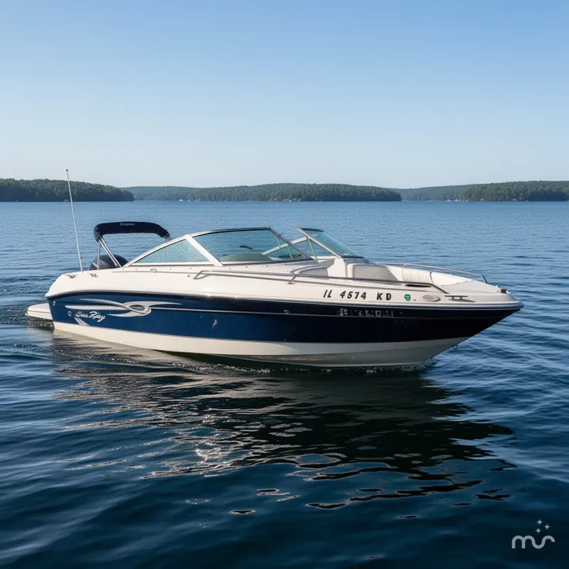 Slide: The Image of Sea Ray 180 Bow Rider 1995 - 0