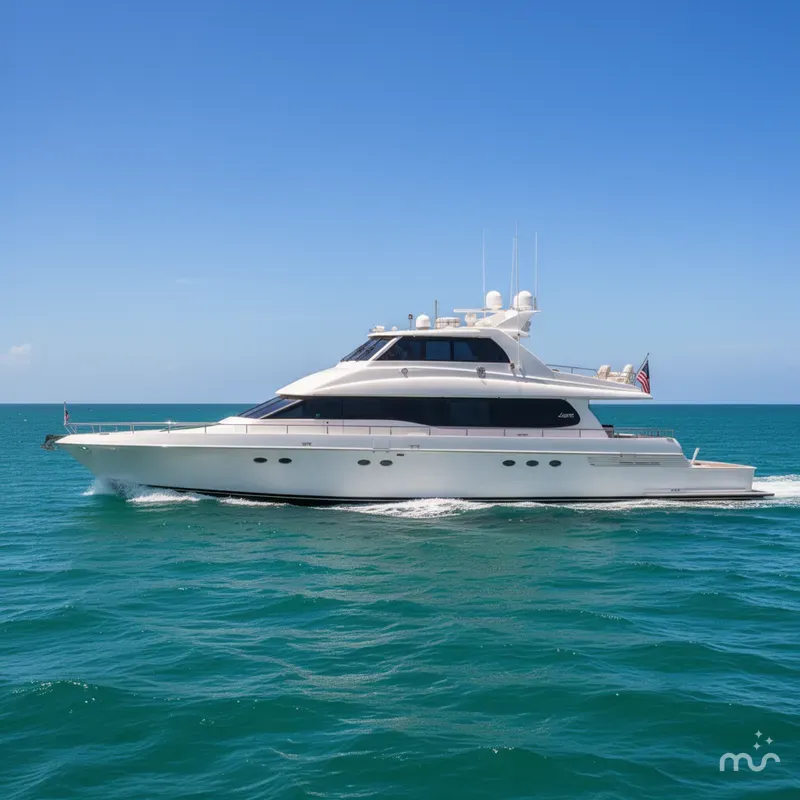 Slide: The Image of Lazzara Yachts 80 Motoryacht 1998 - 0