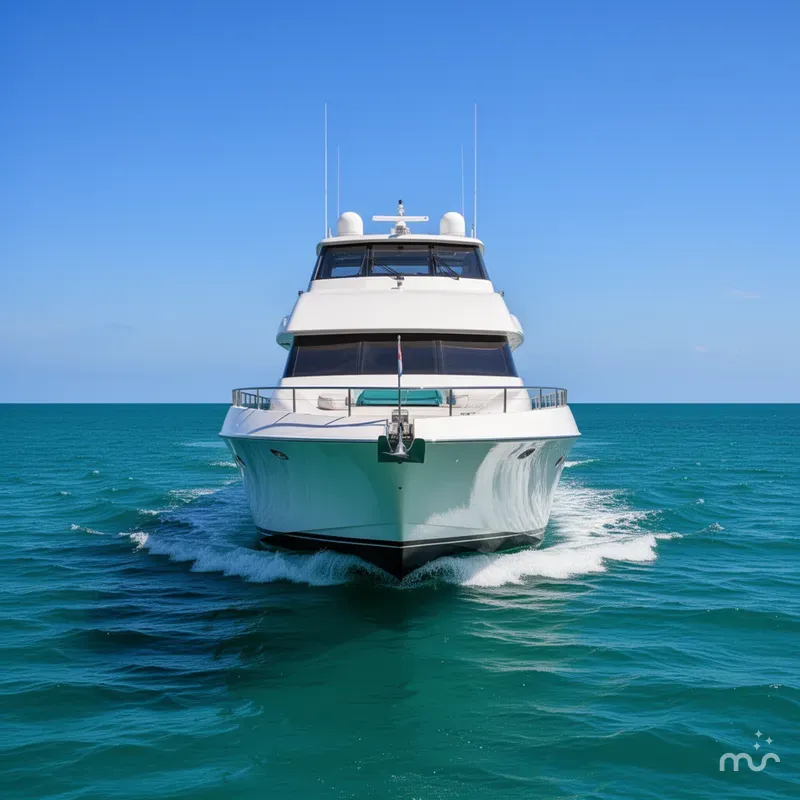 Slide: The Image of Lazzara Yachts 80 Motoryacht 1998 - 1