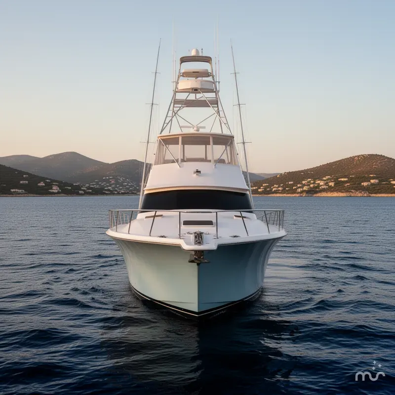 Slide: The Image of Hatteras 45 Convertible 1990 - 1