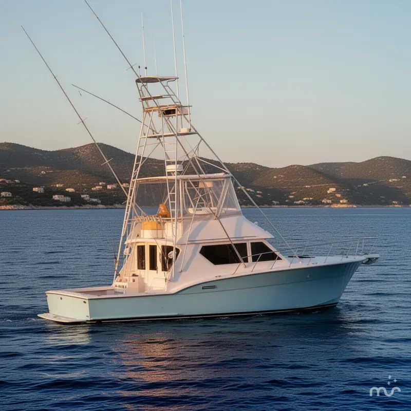 Slide: The Image of Hatteras 45 Convertible 1990 - 2