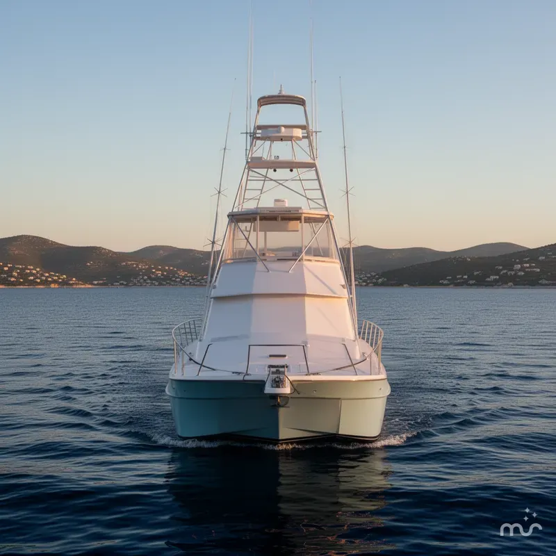 Slide: The Image of Hatteras 45 Convertible 1990 - 3