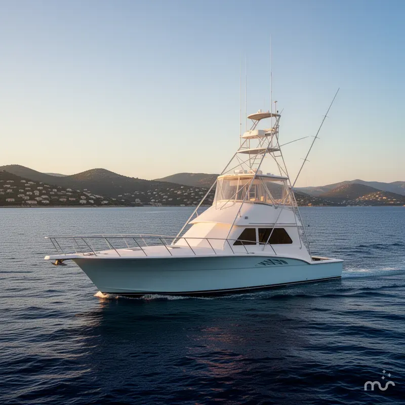 Slide: The Image of Hatteras 45 Convertible 1990 - 4