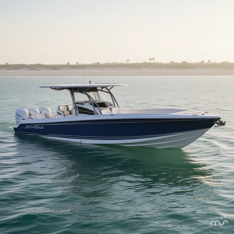 Slide: The Image of Nor-Tech 340 Sport Center Console 34 2023 - 0