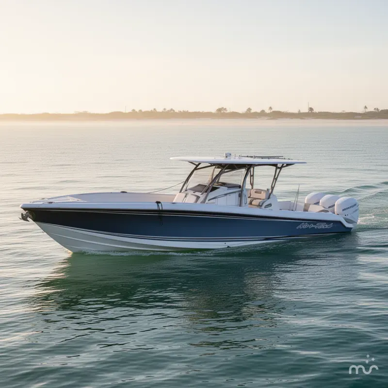 Slide: The Image of Nor-Tech 340 Sport Center Console 34 2023 - 2