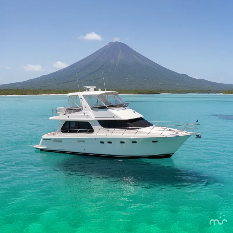 Slide: The Image of Carver Yachts 570 Voyager Pilothouse 2001 - 2
