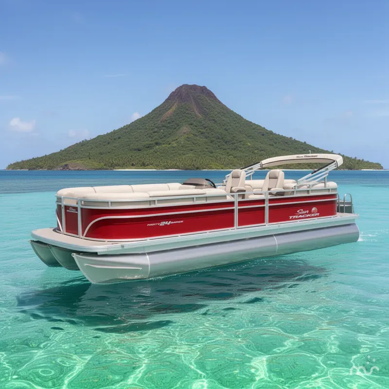 The Image of Sun Tracker Party Barge 24 DLX 2024 - 0