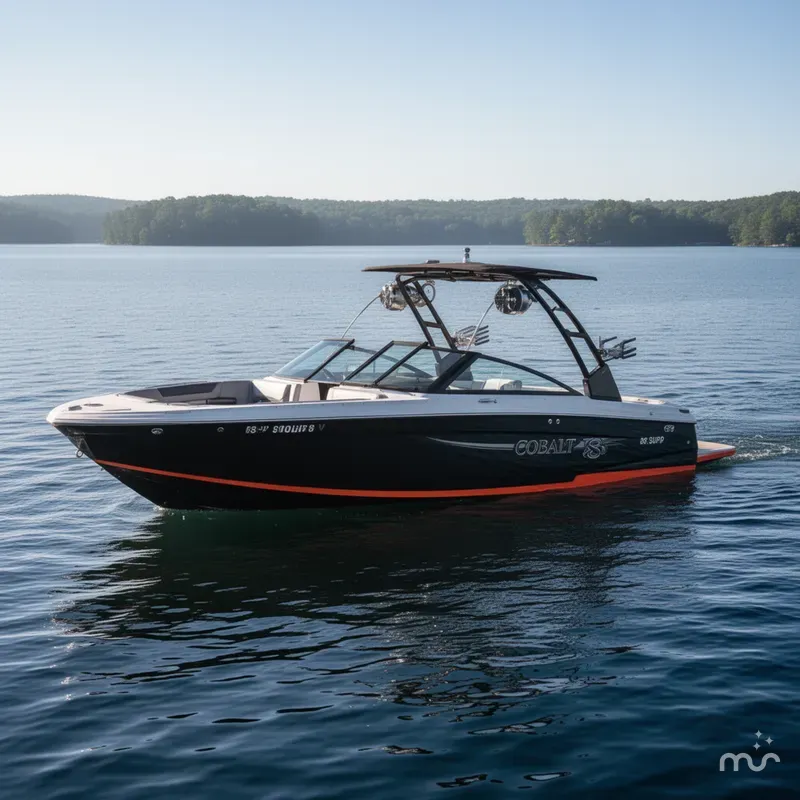 Slide: The Image of Cobalt R8 Surf with 380HP Volvo V8 2024 - 3