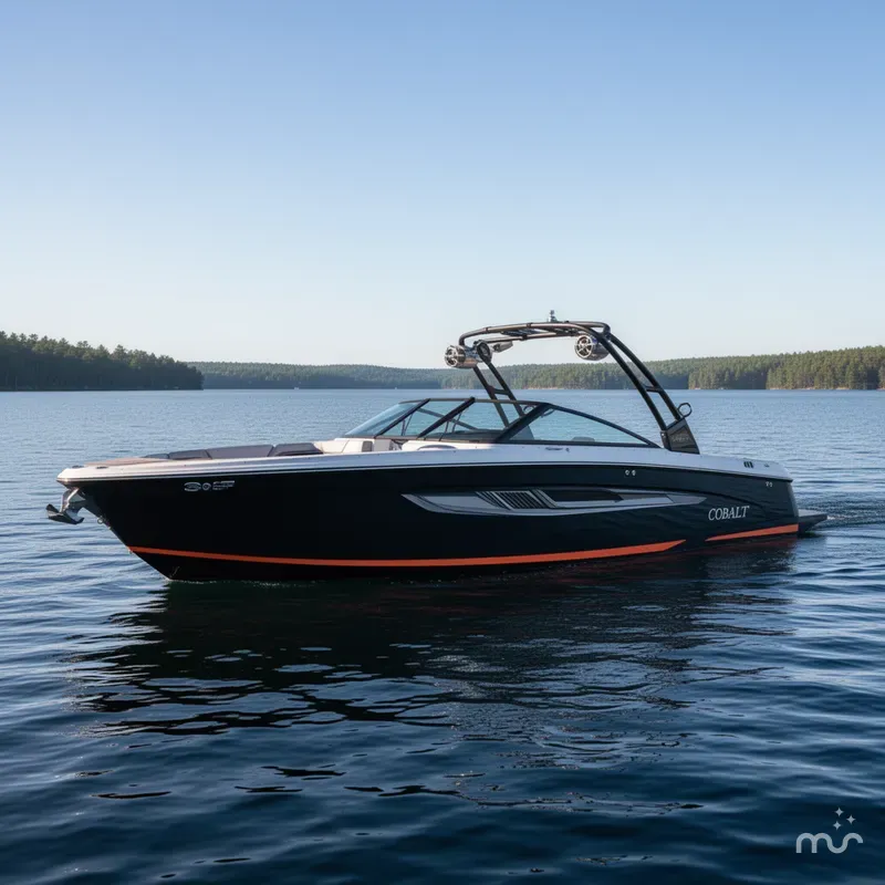 Slide: The Image of Cobalt R8 Surf with 380HP Volvo V8 2024 - 1