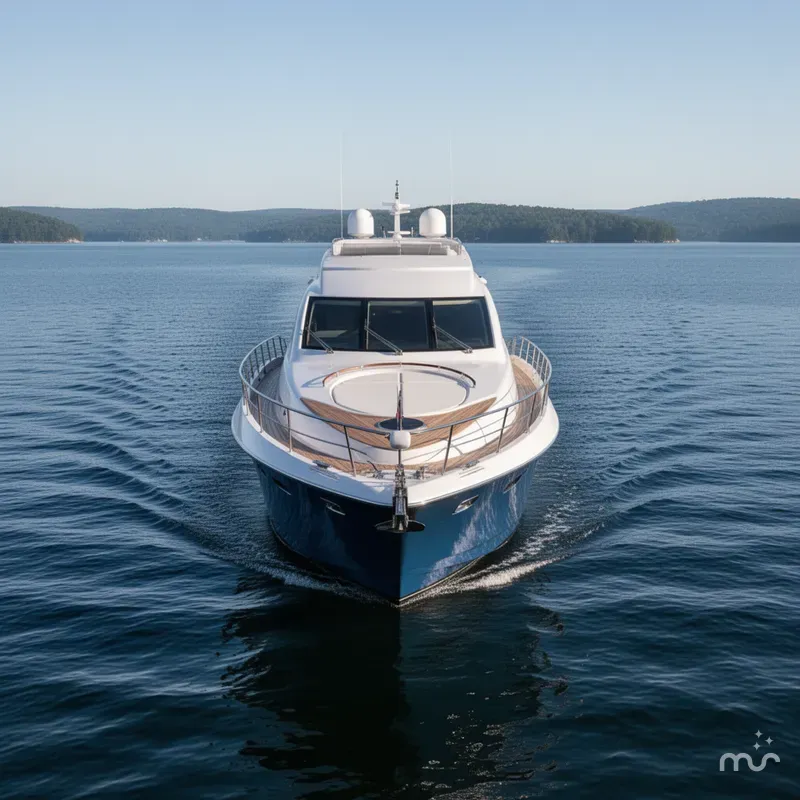 Slide: The Image of Lazzara Yachts 78 LSX TWIN ENGINES 2010 - 2