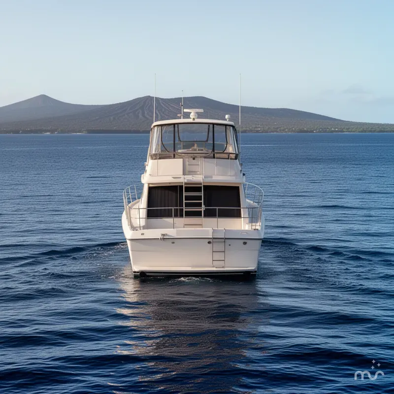 Slide: The Image of Bayliner 3388 Command Bridge Motoryacht 1998 - 3
