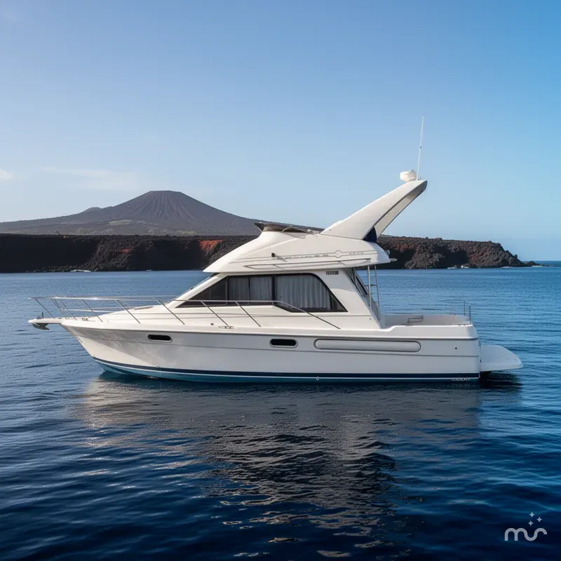Slide: The Image of Bayliner 3388 Command Bridge Motoryacht 1998 - 4