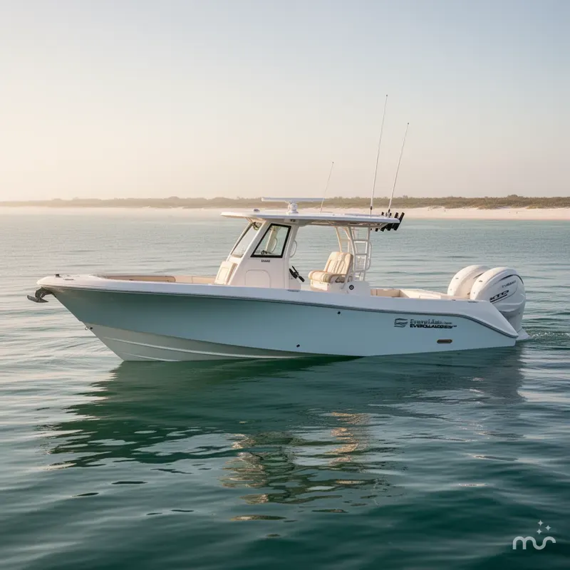 Slide: The Image of Everglades 335 Center Console 2024 - 2