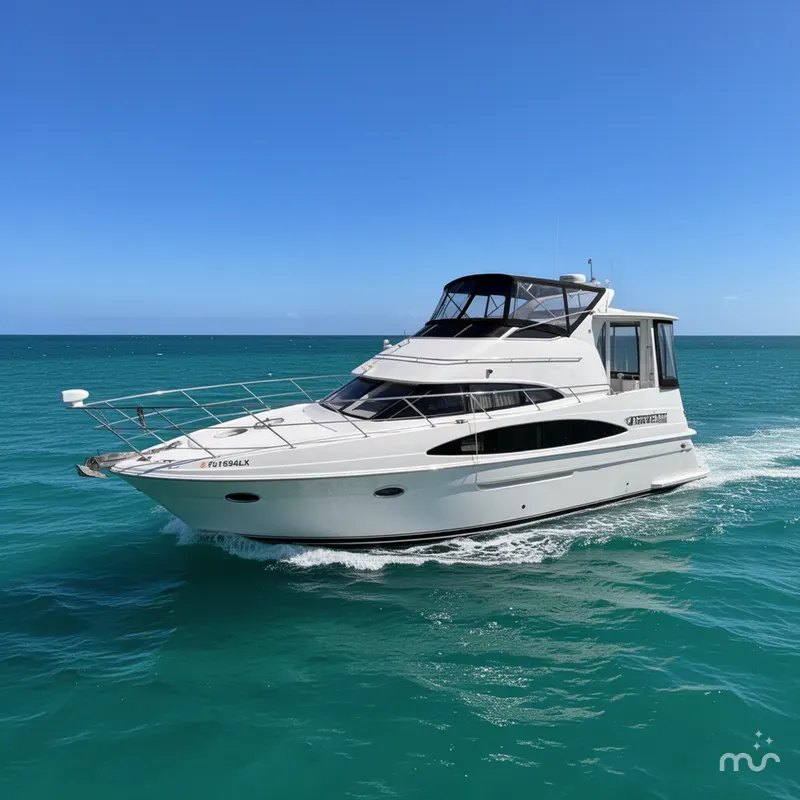 Slide: The Image of Carver 396 Motor Yacht 2000 - 0