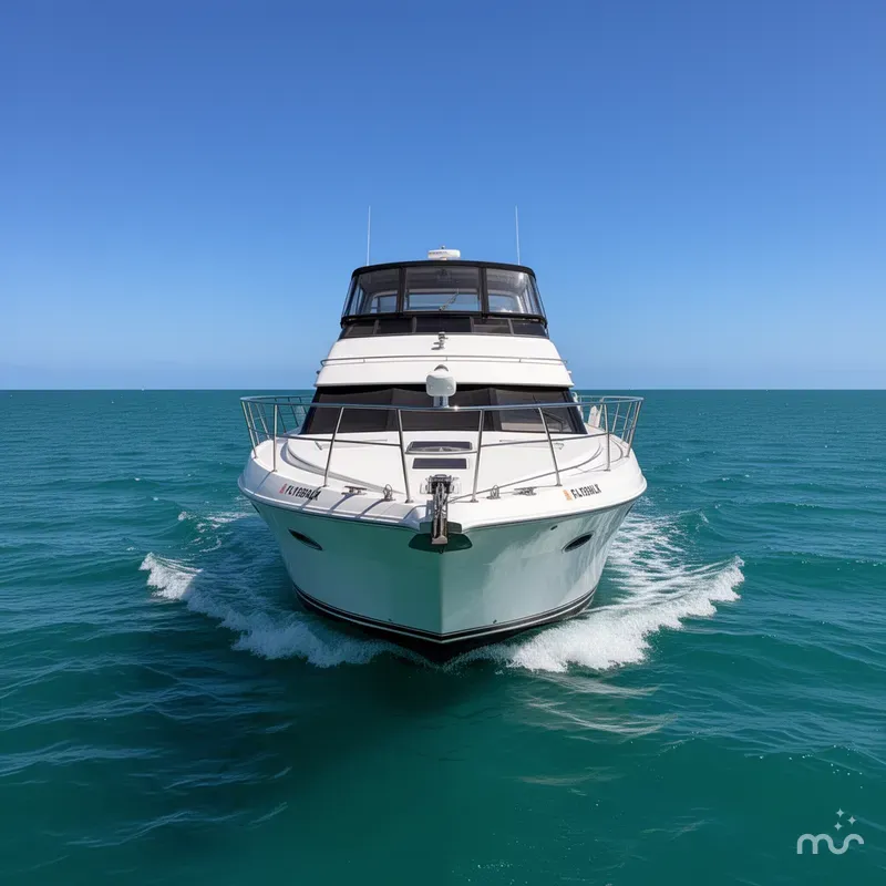 Slide: The Image of Carver 396 Motor Yacht 2000 - 2