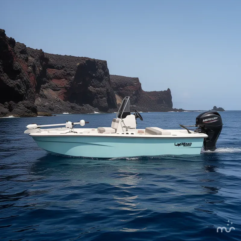 Slide: The Image of Mako Pro Skiff 13 CC 2024 - 2