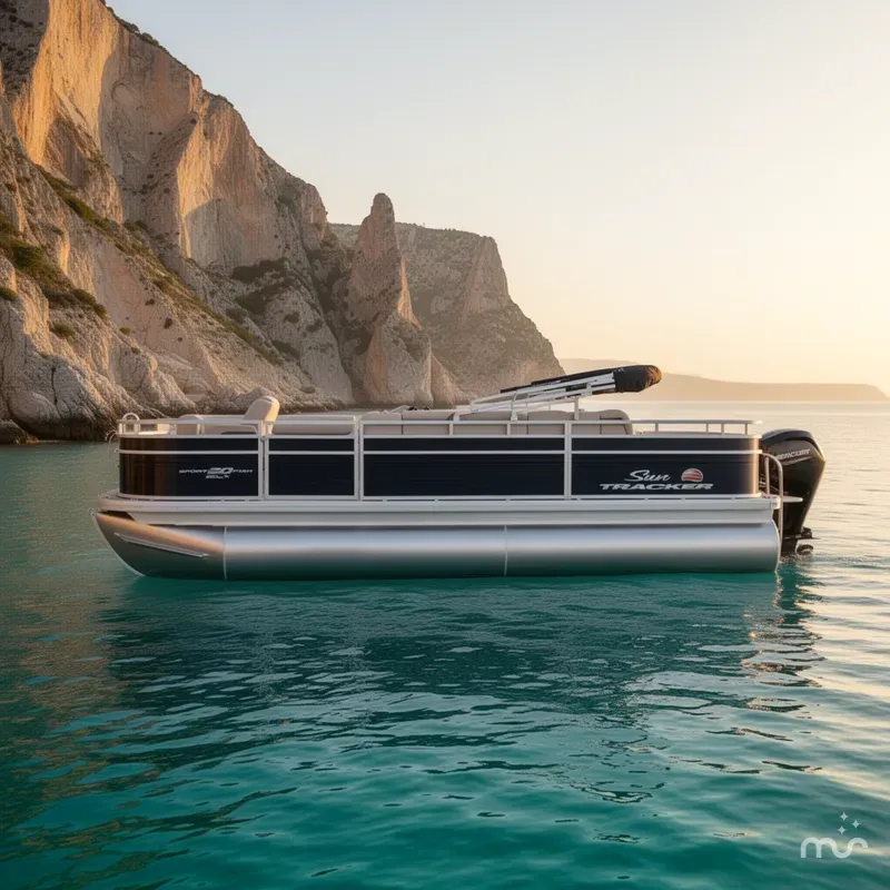 Slide: The Image of Sun Tracker SportFish 20 DLX 2024 - 2