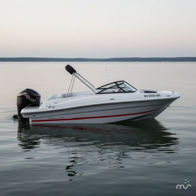 Slide: The Image of Bayliner VR4 Bowrider OB 2022 - 0