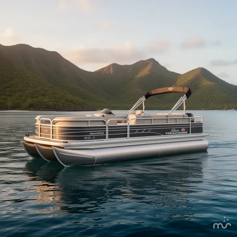Slide: The Image of Sun Tracker SportFish 20 DLX 2023 - 2