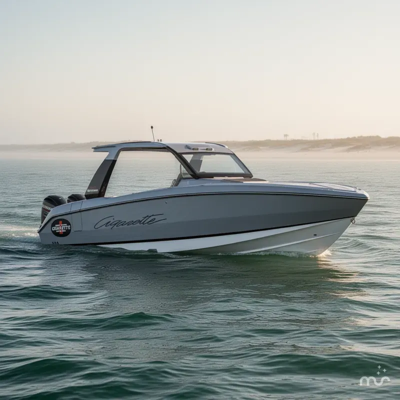 Slide: The Image of Cigarette 41' Nighthawk 2022 - 0