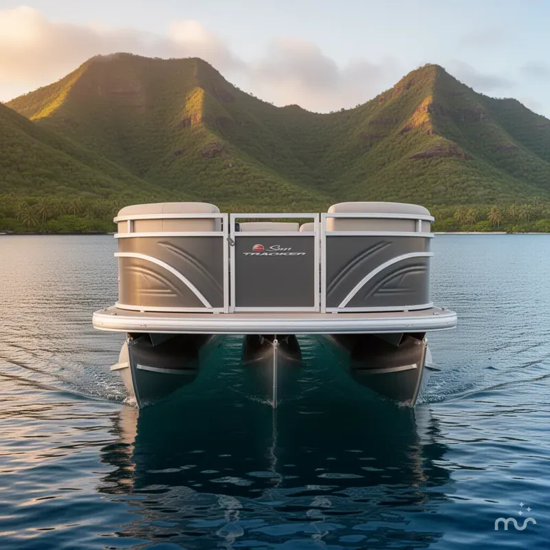 Slide: The Image of Sun Tracker Party Barge 24 DLX 2024 - 1