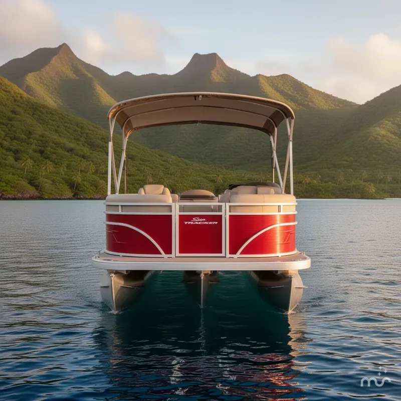 Slide: The Image of Sun Tracker Party Barge 24 DLX 2024 - 3