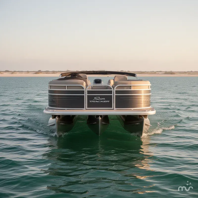Slide: The Image of Sun Tracker Party Barge 24 DLX 2024 - 3