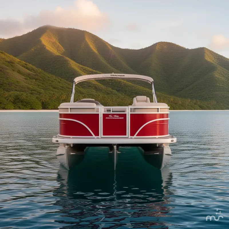 Slide: The Image of Sun Tracker Party Barge 24 DLX 2024 - 1