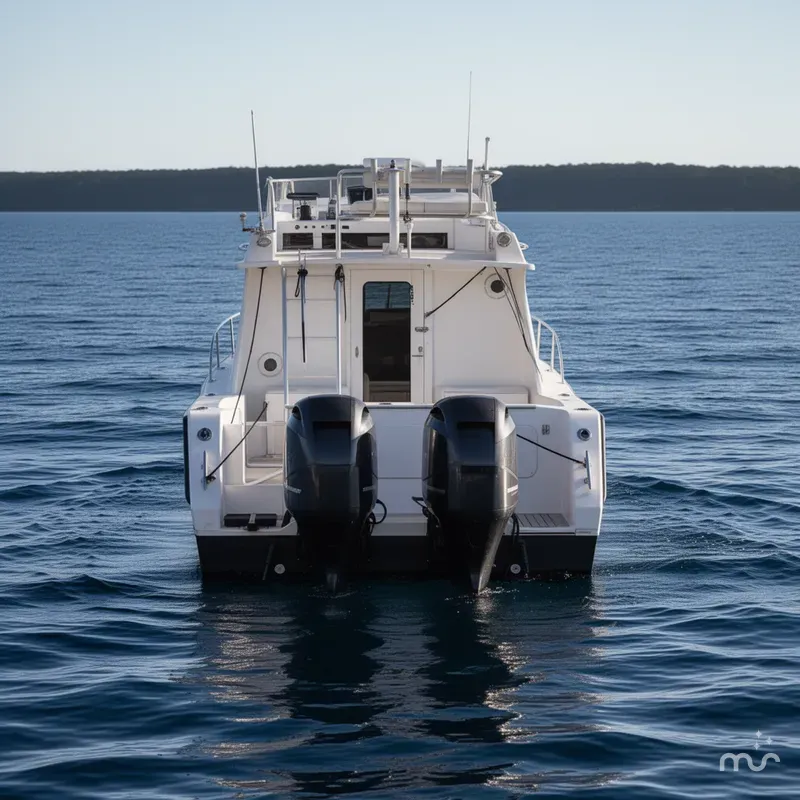 Slide: The Image of Crusader Boats outboard cruiser 2012 - 1