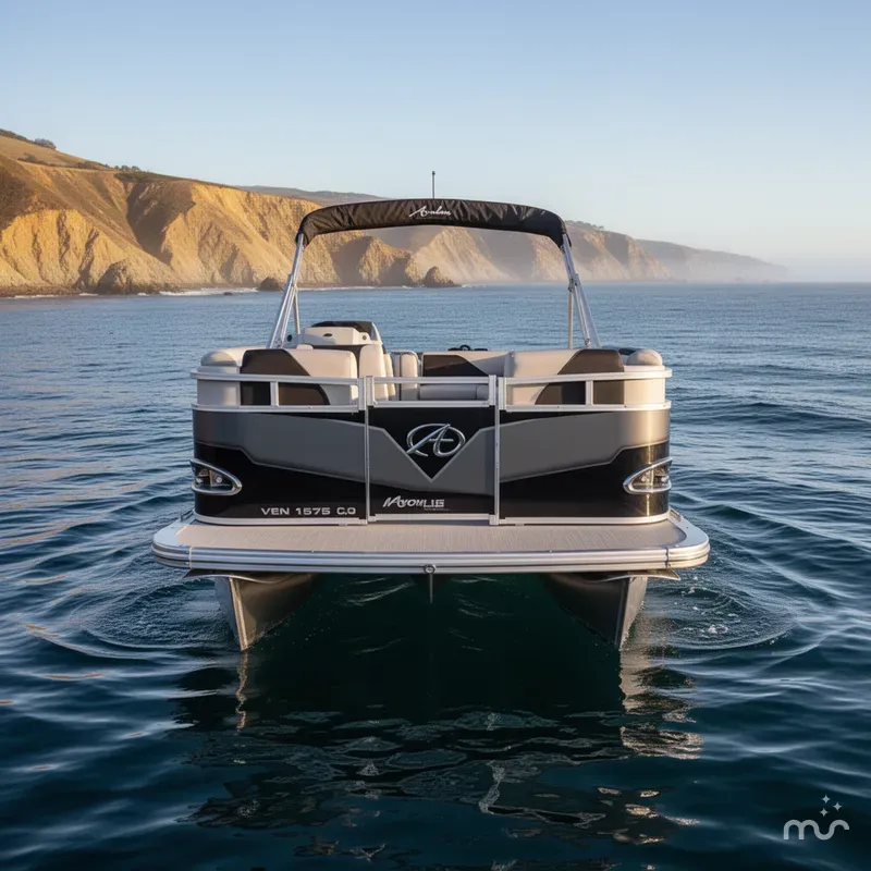 Slide: The Image of Avalon 15' Electric Venture Cruise w/ 6.0 Torqueedo! 2024 - 1