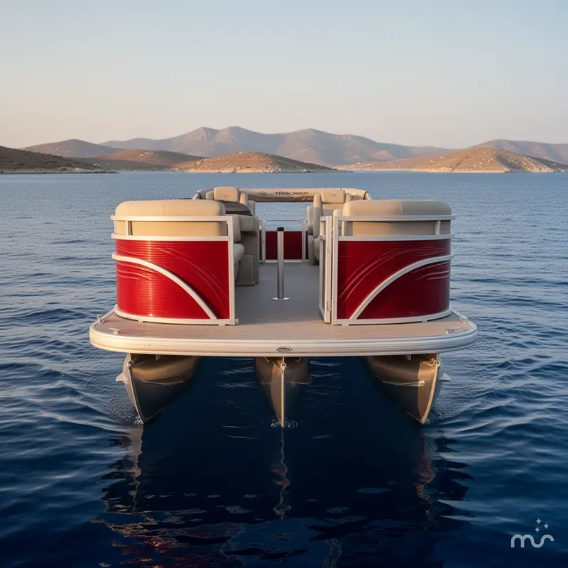 Slide: The Image of Sun Tracker Party Barge 24 DLX 2024 - 1