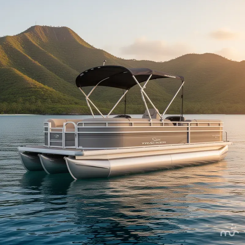 The Image of Sun Tracker Party Barge 24 DLX 2024 - 0
