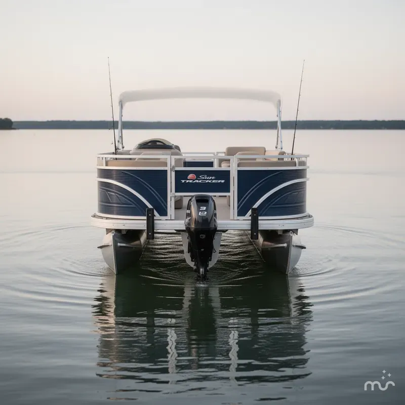 Slide: The Image of Sun Tracker Fishin' Barge 20 DLX 2024 - 0