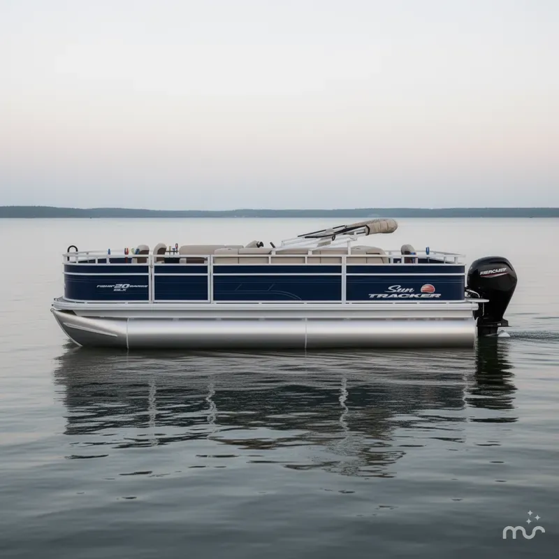 Slide: The Image of Sun Tracker Fishin' Barge 20 DLX 2024 - 1