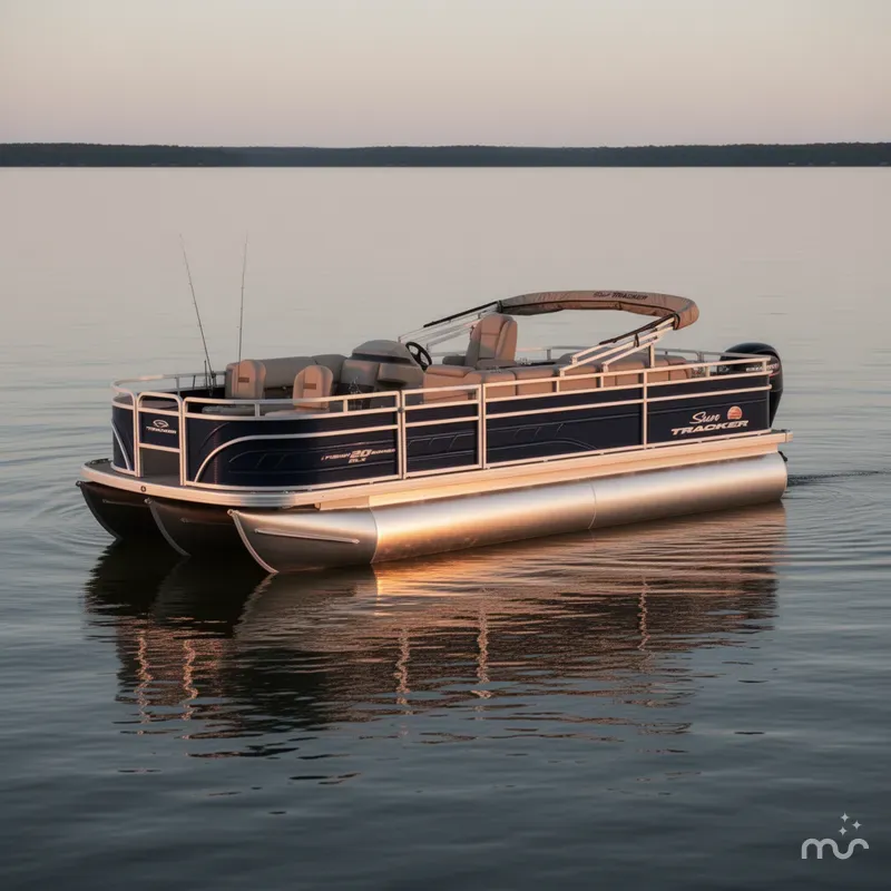 Slide: The Image of Sun Tracker Fishin' Barge 20 DLX 2024 - 2