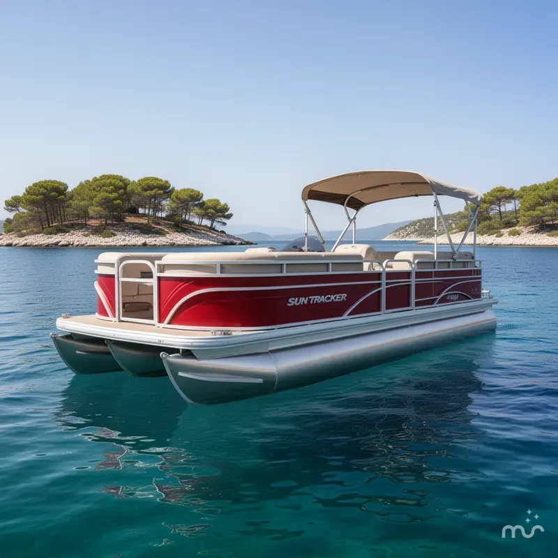 The Image of Sun Tracker Party Barge 24 DLX 2024 - 0