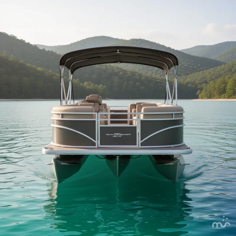 Slide: The Image of Sun Tracker Party Barge 24 DLX 2024 - 3