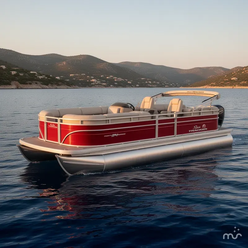 The Image of Sun Tracker Party Barge 24 DLX 2024 - 0