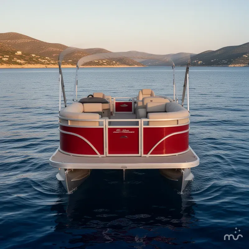 Slide: The Image of Sun Tracker Party Barge 24 DLX 2024 - 3