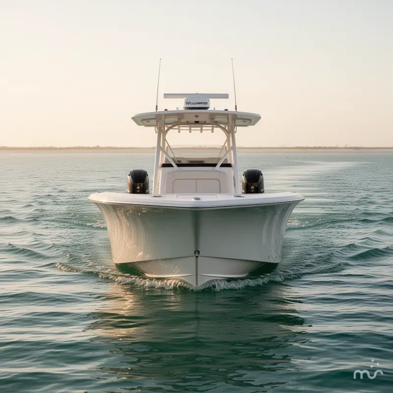 Slide: The Image of Yellowfin 32 Offshore 2024 - 2