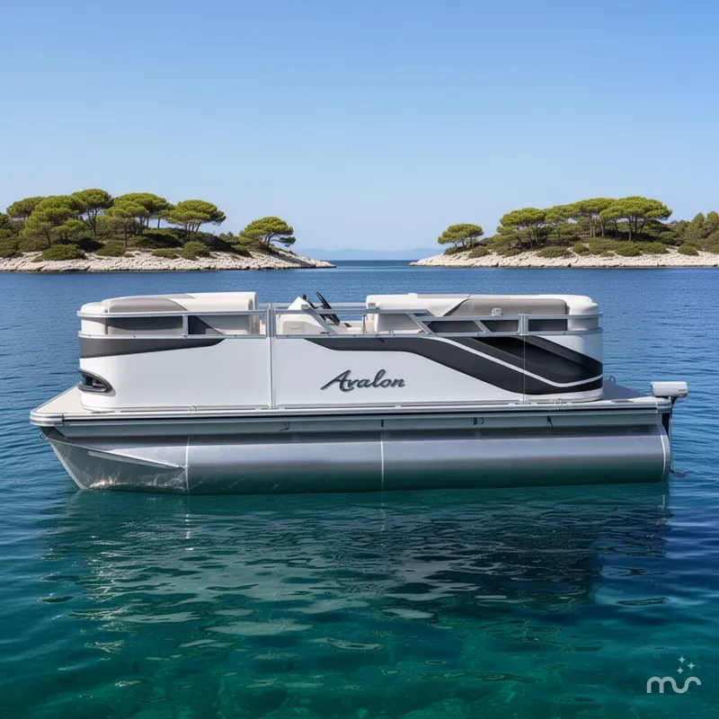 Slide: The Image of Avalon Venture - 15 FT Cruise w/ 6.0 Torqeedo Electric Motor! 2024 - 2